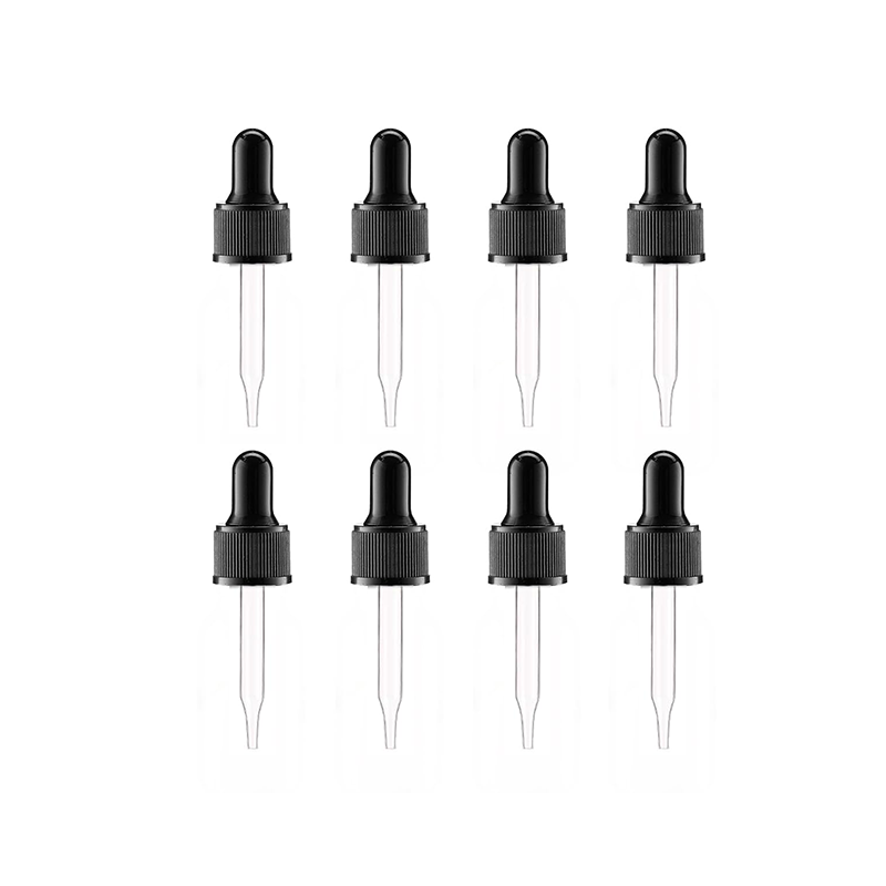 VitalUp Glass Eye Dropper for Essential Oil, Herbal Extracts, Homeopathic Remedies, Nail Polish Remover,15 ML 8-Pack