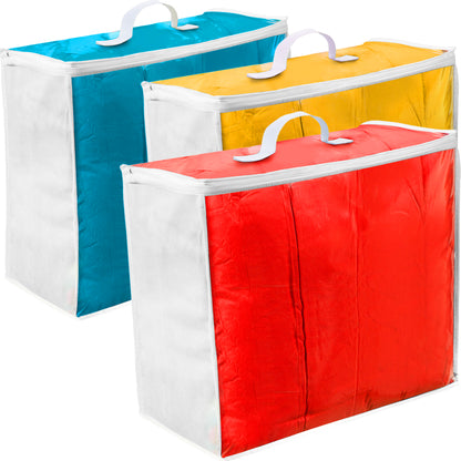 Blanket Storage Bags 20x20x8, 3pk