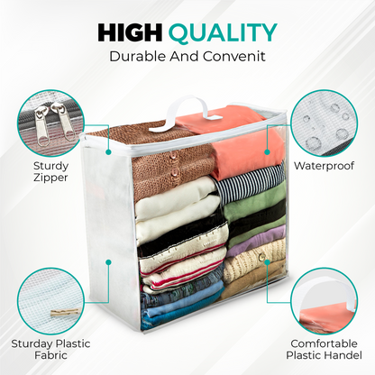 Blanket Storage Bags 20x20x8, 3pk